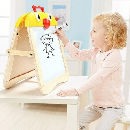 Tablita magnetica 2 in 1 - Puisorul vesel, Topbright, 2-3 ani + [3]