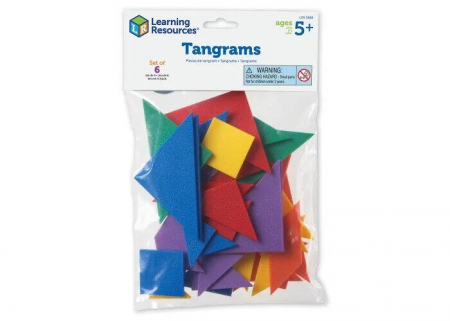 Jucarii copii 4-5 ani - Tangram, Learning Resources, 4-5 ani +
