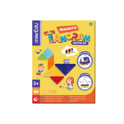 Tangram magnetic - Battle kit, 2 jucatori [4]