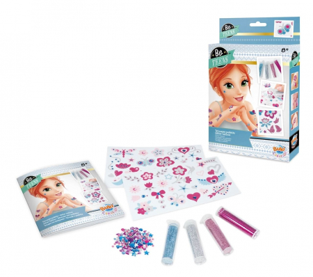 Tatuaje cu sclipici, BUKI France, 8-9 ani + [2]