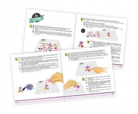 Tatuaje cu strasuri, BUKI France, 8-9 ani + [6]