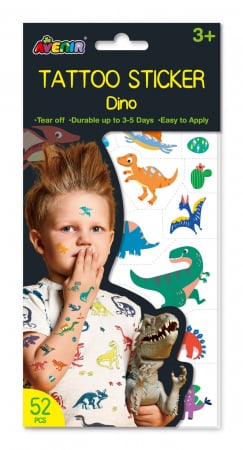Jucarii si jocuri copii - Tatuaje Dinozauri, + 3 ani