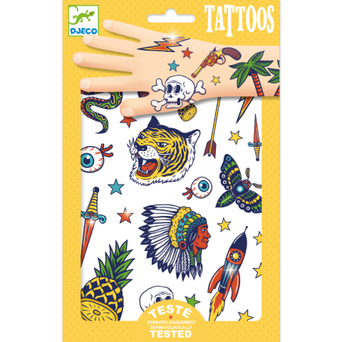 Vârsta - Tatuaje Djeco Bang bang, 2-3 ani +