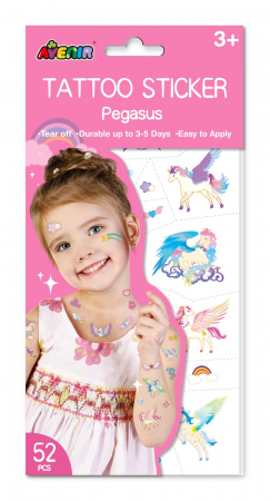 Jucarii si jocuri copii - Tatuaje Pegas, + 3 ani