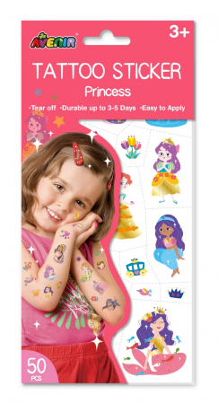 Jucarii si jocuri copii - Tatuaje Printesa, + 3 ani