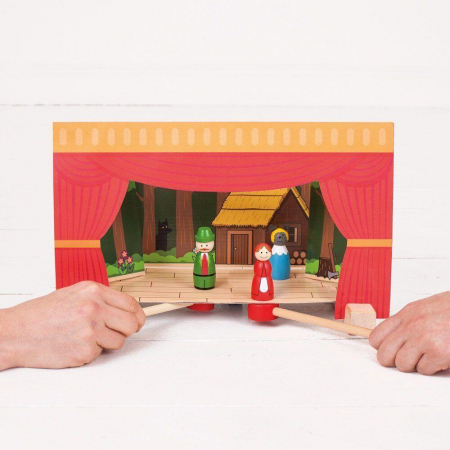 Teatru magnetic- Primul spectacol, BIGJIGS Toys, 2-3 ani + [2]