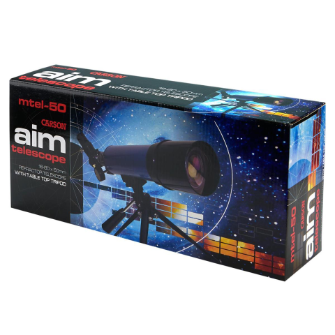 Telesco p Refractor 50mm cu Zoom 20,  80x si Trepied de Masa [5]