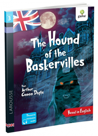 Carti invatare limbi straine - The Hound of the Baskervilles, Editura Gama, 6-7 ani +