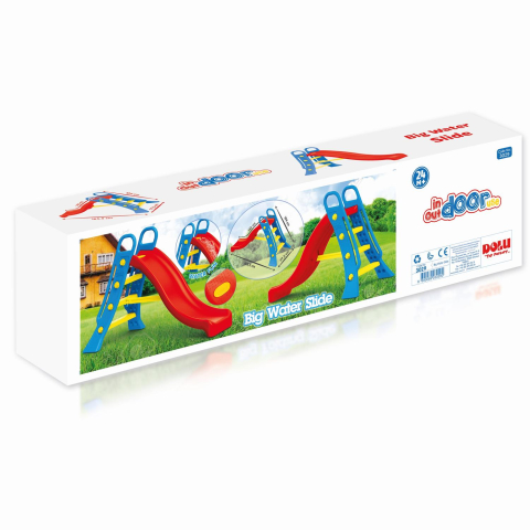 Tobogan mare pentru copii - viu colorat, DOLU, 2-3 ani + [1]