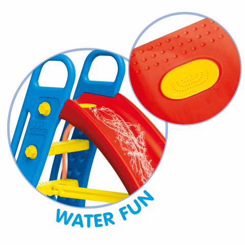 Tobogan mare pentru copii - viu colorat, DOLU, 2-3 ani + [4]