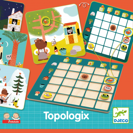 Jucarii copii 4-5 ani - Topologix - joc de logica Djeco, 2-3 ani +