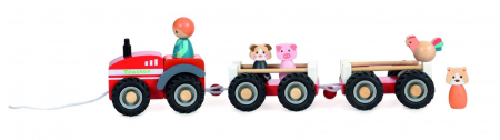 Tractor cu remorca si figurine, Egmont toys, 2-3 ani + [1]