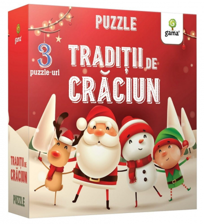 Jucarii baieti - Tradiții de Crăciun, Editura Gama, 2-3 ani +