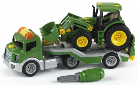 Trailer cu tractor John Deere, Klein, 2-3 ani + [1]