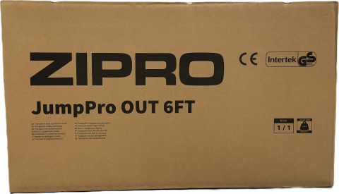 Trambulina copii 183 cm de exterior ZIPRO Jump Pro cu plasa de protectie externa [10]