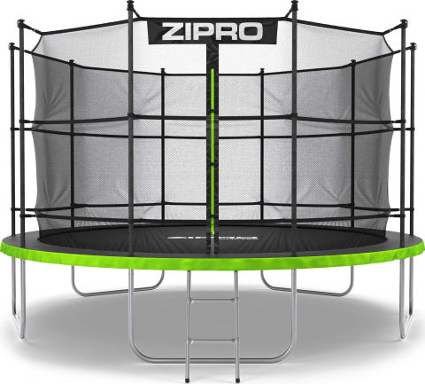 Trambuline - Trambulina copii 374 cm de exterior ZIPRO Jump Pro, cu plasa de protectie interna
