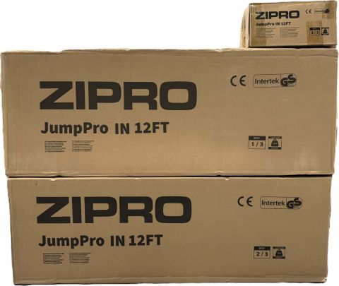 Trambulina copii 374 cm de exterior ZIPRO Jump Pro, cu plasa de protectie interna [11]