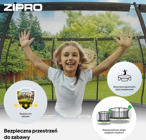 Trambulina copii 496 cm de exterior ZIPRO  Jump Pro Premium [4]