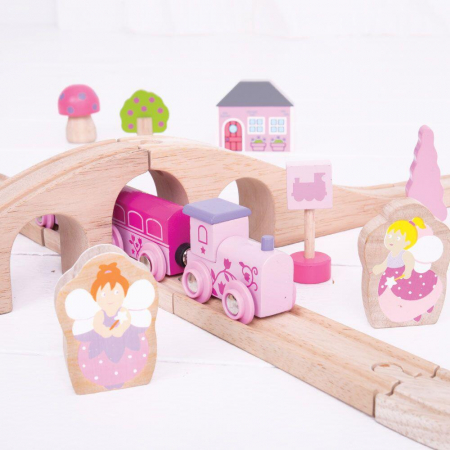 Trenuletul zanelor, BIGJIGS Toys, 2-3 ani + [2]