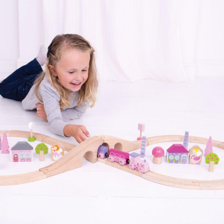 Trenuletul zanelor, BIGJIGS Toys, 2-3 ani + [8]