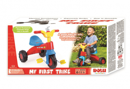 Biciclete pentru copii - Tricicleta copii - Pastel, DOLU, 2-3 ani +