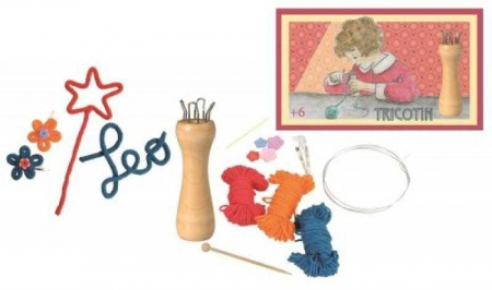 Jucarii si jocuri copii - Tricotin,set creativ Egmont toys, 6-7 ani +