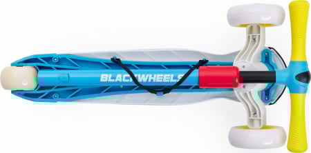 Trotineta cu 3 roti copii BlackWheels BLINK Albastra, cu inaltime reglabila, roata diametru 200 mm [3]