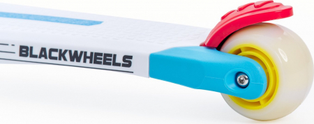 Trotineta cu 3 roti copii BlackWheels BLINK Albastra, cu inaltime reglabila, roata diametru 200 mm [8]