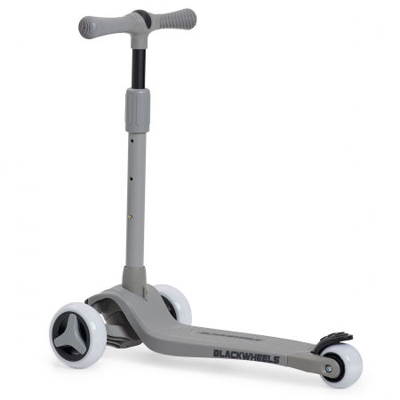 Trotineta cu 3 roti copii BlackWheels BLINK Gri, cu inaltime reglabila [1]