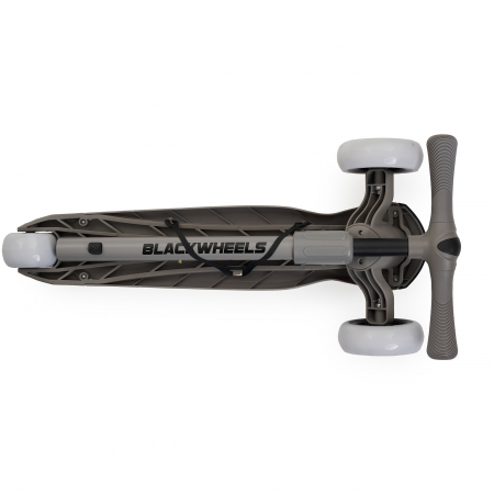Trotineta cu 3 roti copii BlackWheels BLINK Gri, cu inaltime reglabila [8]