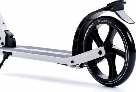 Trotineta copii si adulti BlackWheels ORIO Alb, cu inaltime reglabila, roata diametru 200 mm [15]