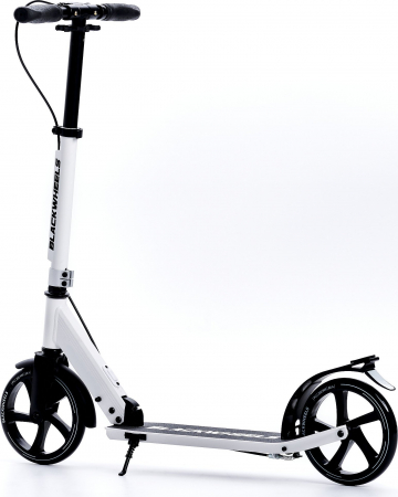 Trotineta copii si adulti BlackWheels ORIO Alb, cu inaltime reglabila, roata diametru 200 mm [2]