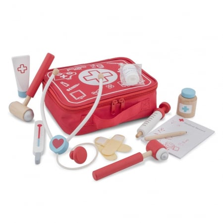 Jocuri de rol - Trusa de doctor, New Classic Toys, 1-2 ani +