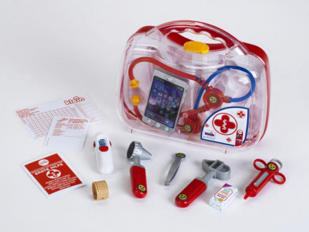 Trusa doctor cu Smartphone si termometru, Klein, 2-3 ani + [2]