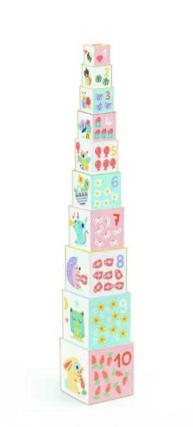 Turn de construit Djeco BabyBloki, 1-2 ani + [2]