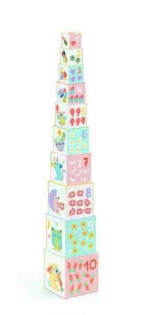 Turn de construit Djeco BabyBloki, 1-2 ani + [1]