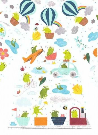 Umbrela colorata Djeco Broscute [1]