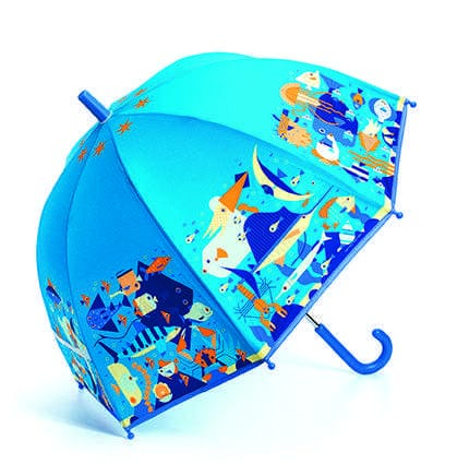 Jucarii de exterior - Umbrela colorata Djeco Ocean