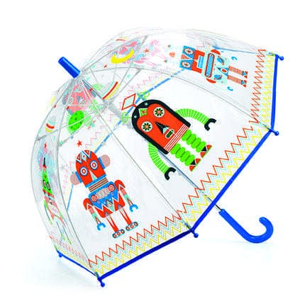 Jucarii de exterior - Umbrela colorata Djeco Roboti