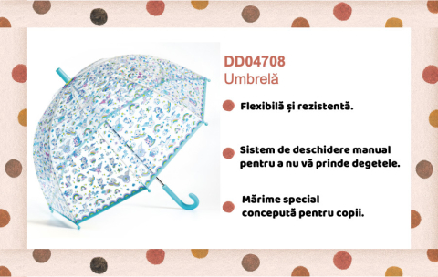 Umbrela colorata Djeco Unicorni [1]