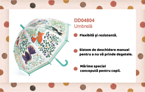 Umbrela Djeco flori si pasari [2]