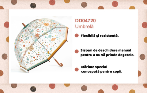 Umbrela Djeco pentru adulti, flori colorate [1]
