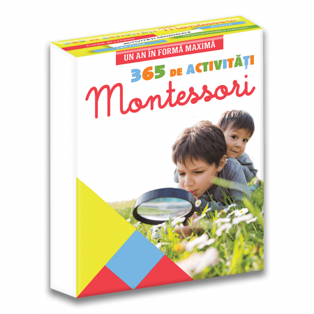 Carti metoda Montessori - Un an in forma maxima: 365 de activitati Montessori, DPH, 2-3 ani +