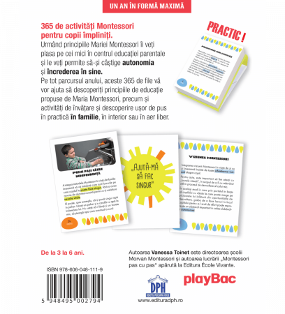 Un an in forma maxima: 365 de activitati Montessori, DPH, 2-3 ani + [1]