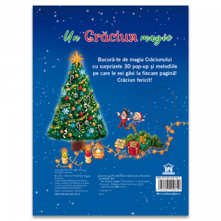 Un Craciun Magic - Carte muzicala + Ilustratii pop-up [1]