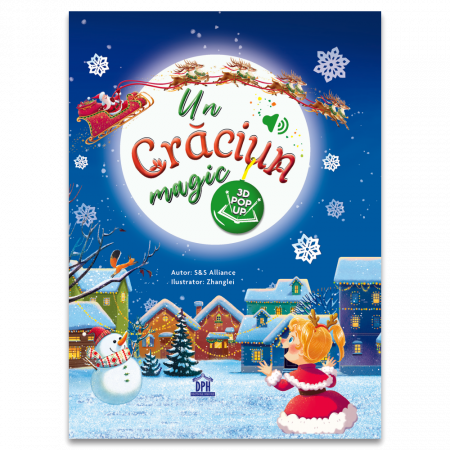 Cărți de Crăciun - Un Craciun Magic - Carte muzicala + Ilustratii pop-up