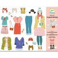 Jucarii copii 12+ ani - Un dressing modern de la Djeco, 6-7 ani +