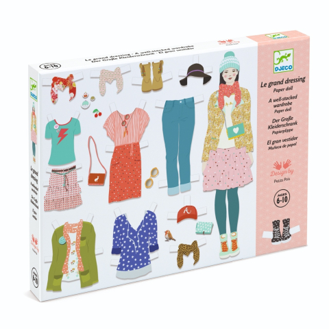 Vârsta - Un dressing modern de la Djeco, 6-7 ani +