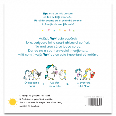 Unicornul Noni - Invat sa iert, DPH, 2-3 ani + [1]