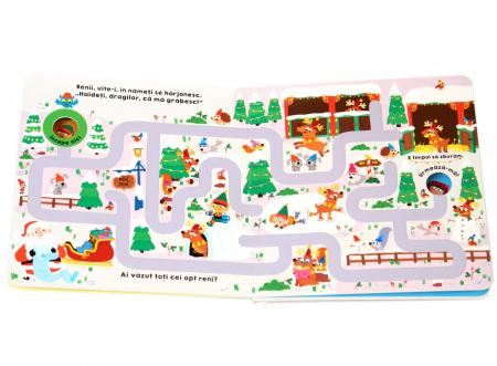 Urmărește-l pe Moș Crăciun, Editura Gama, 1-2 ani + [3]